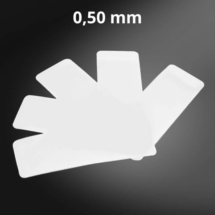 Flipper cards plastic 0.5