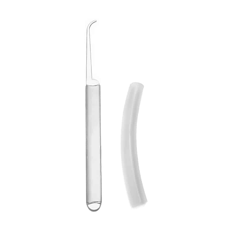 Transparent shrink tube handles (with glue)