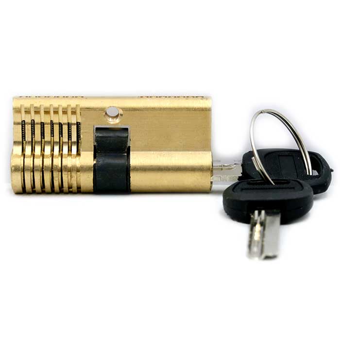 Open milled Dimple lock