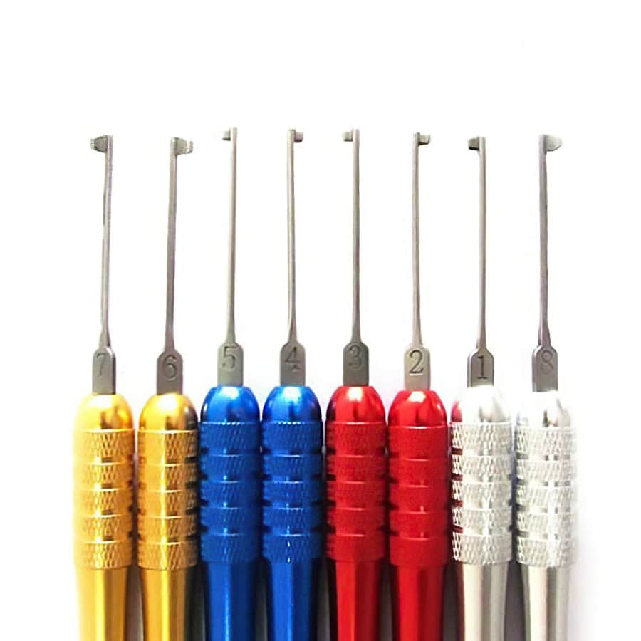 Dimple Lockpick Set 8-pc