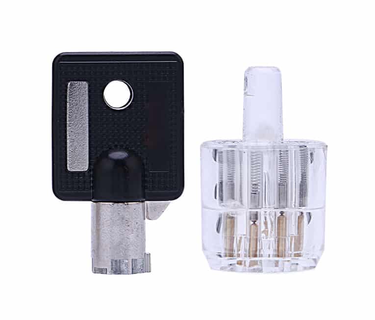 Transparent Tubular Lock