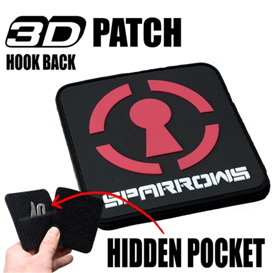 Sparrows Hidden Patch Red