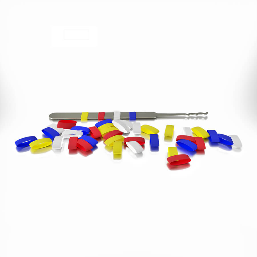 Multicolor Lockpick Shrink Tube Set