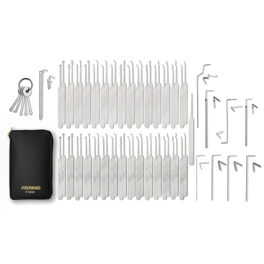 SouthOrd Slimline Lockpick Set (74 pcs)