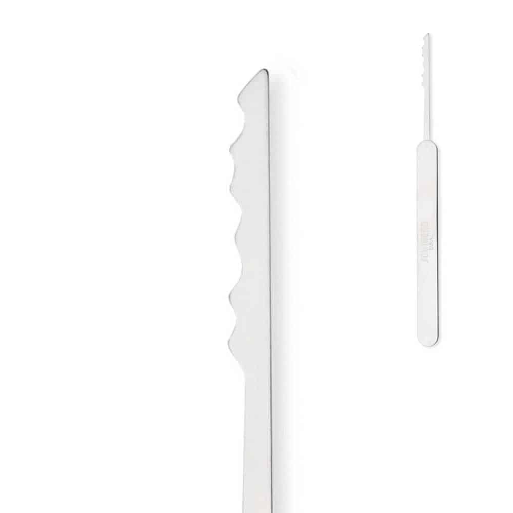 Slimline Long Rake with stainless steel handle