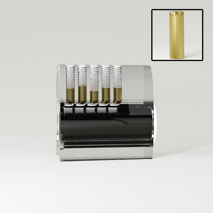 Lockpicking Transparent Practice Lock