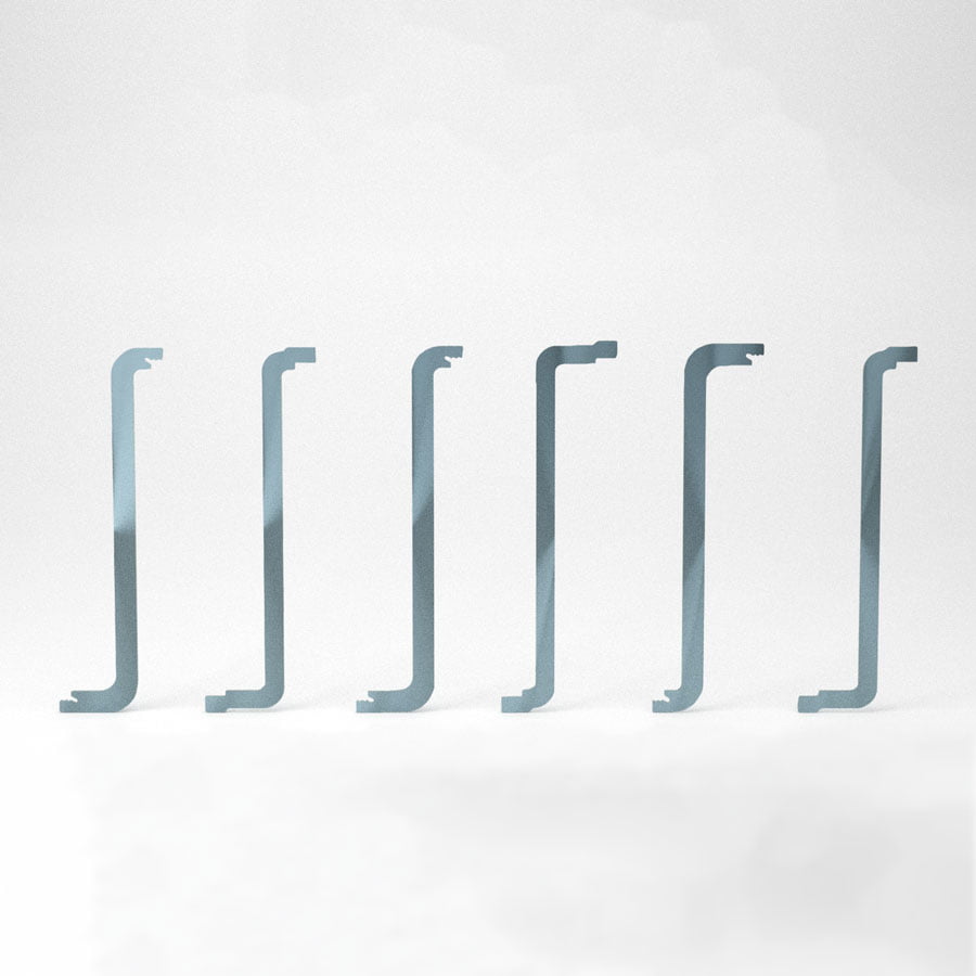 Top of Keyway Tension Wrench 6 pcs.