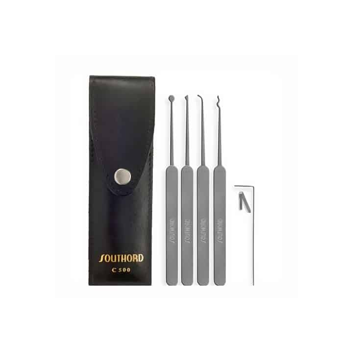 SouthOrd Slimline Lockpick Set (5 pcs)