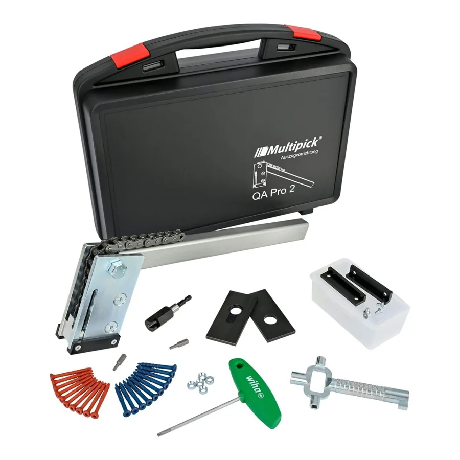 Multipick QA Pro 2 Cylinder Extractor – Complete Set